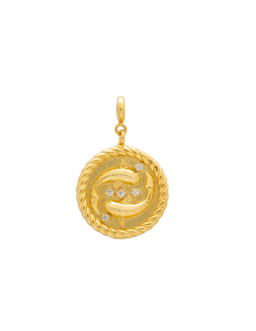 Charm Zodiaco Piscis intercambiables de joyeria