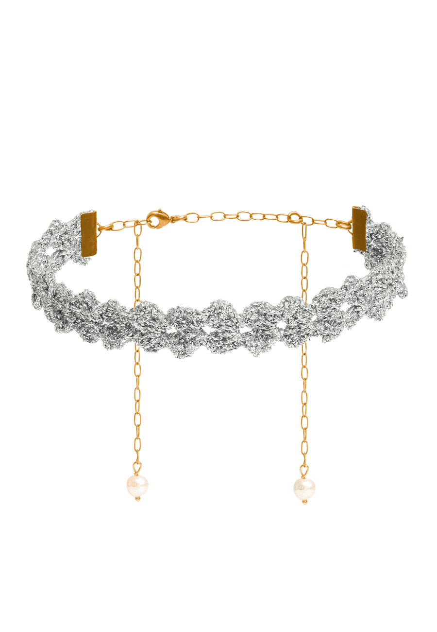 Choker Spike Pitiusas Plata