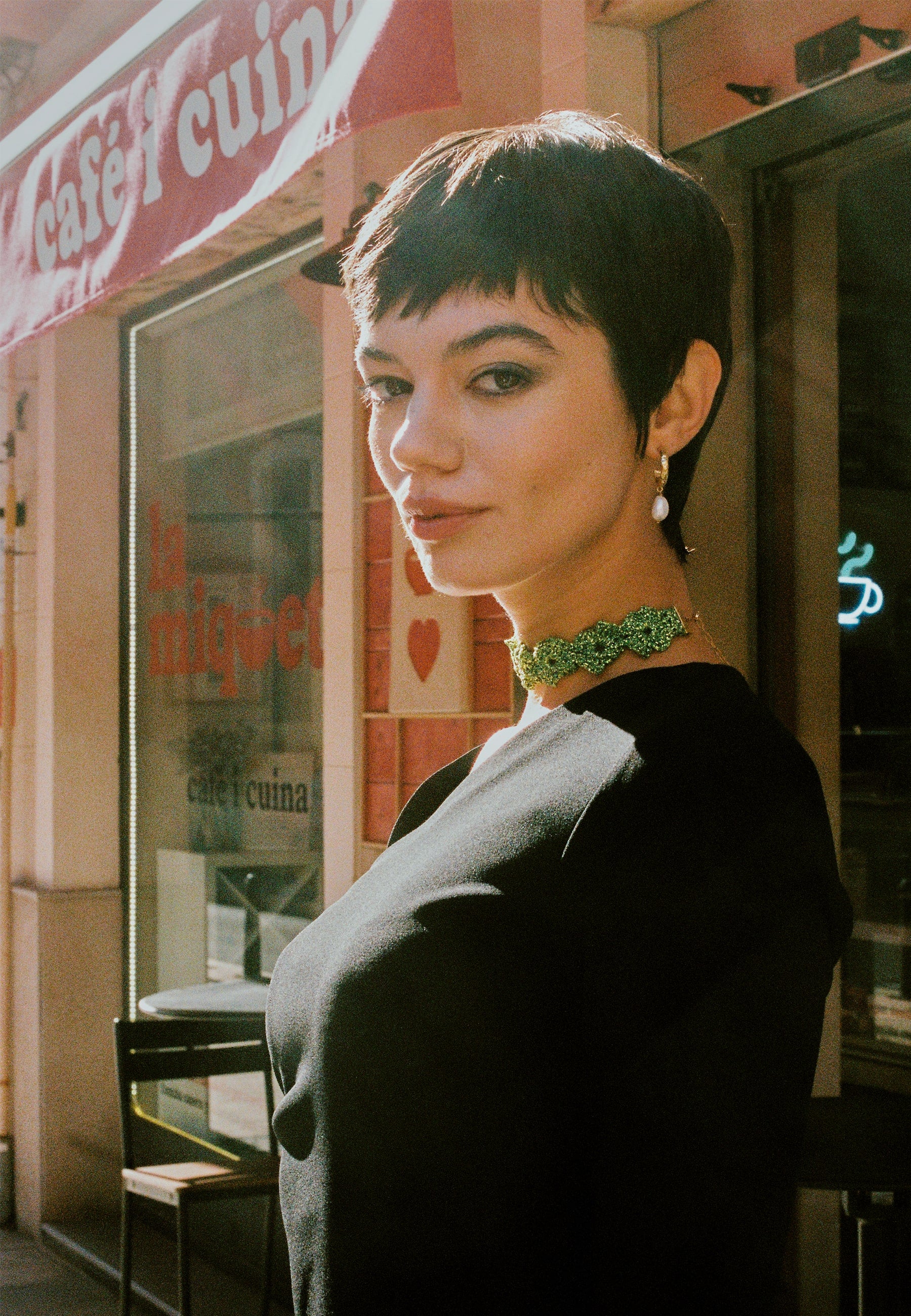Choker Clover Gertrudis Green | LAVANI Jewels