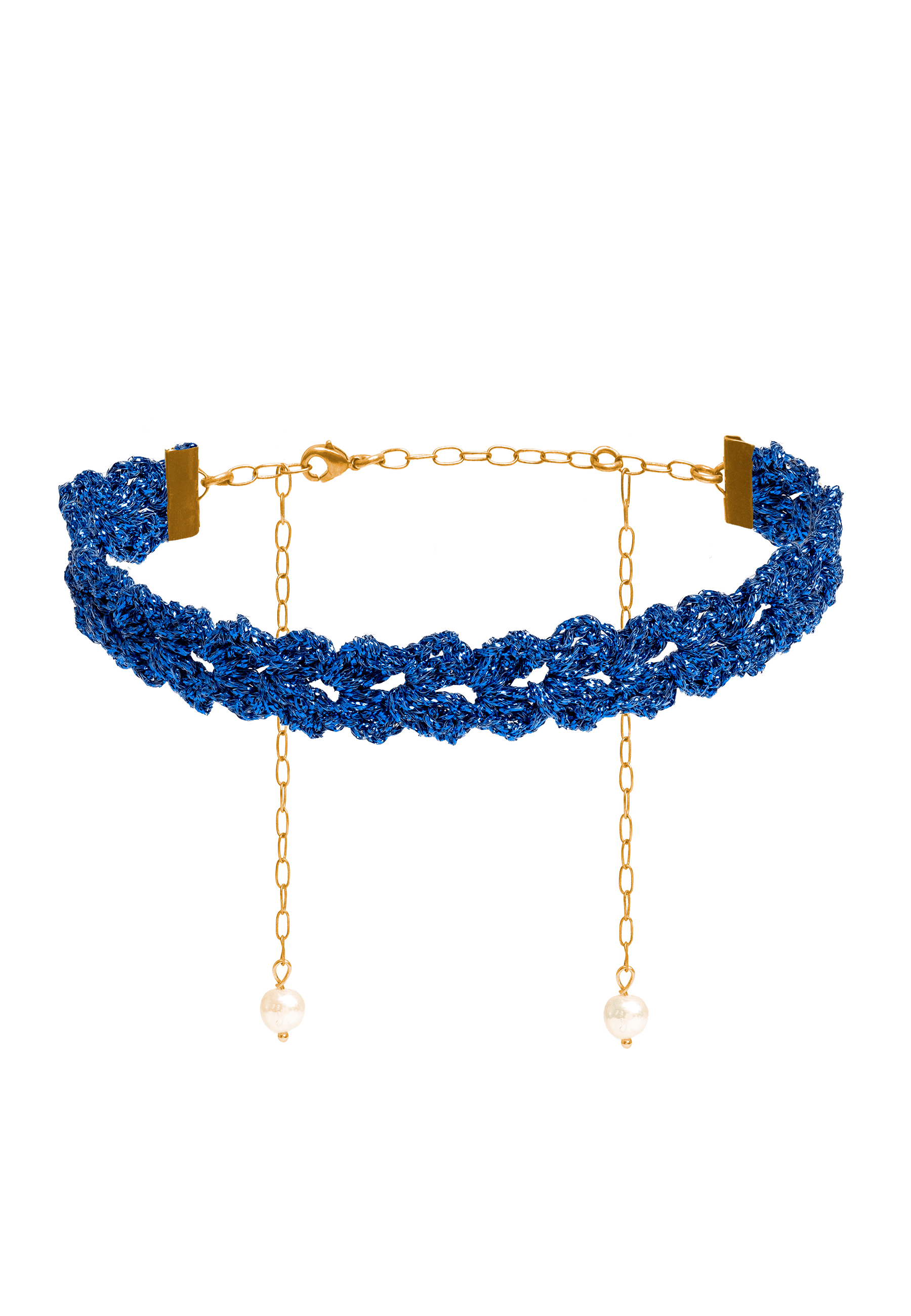 Spike Choker Pitiusas Blue | LAVANI Jewels