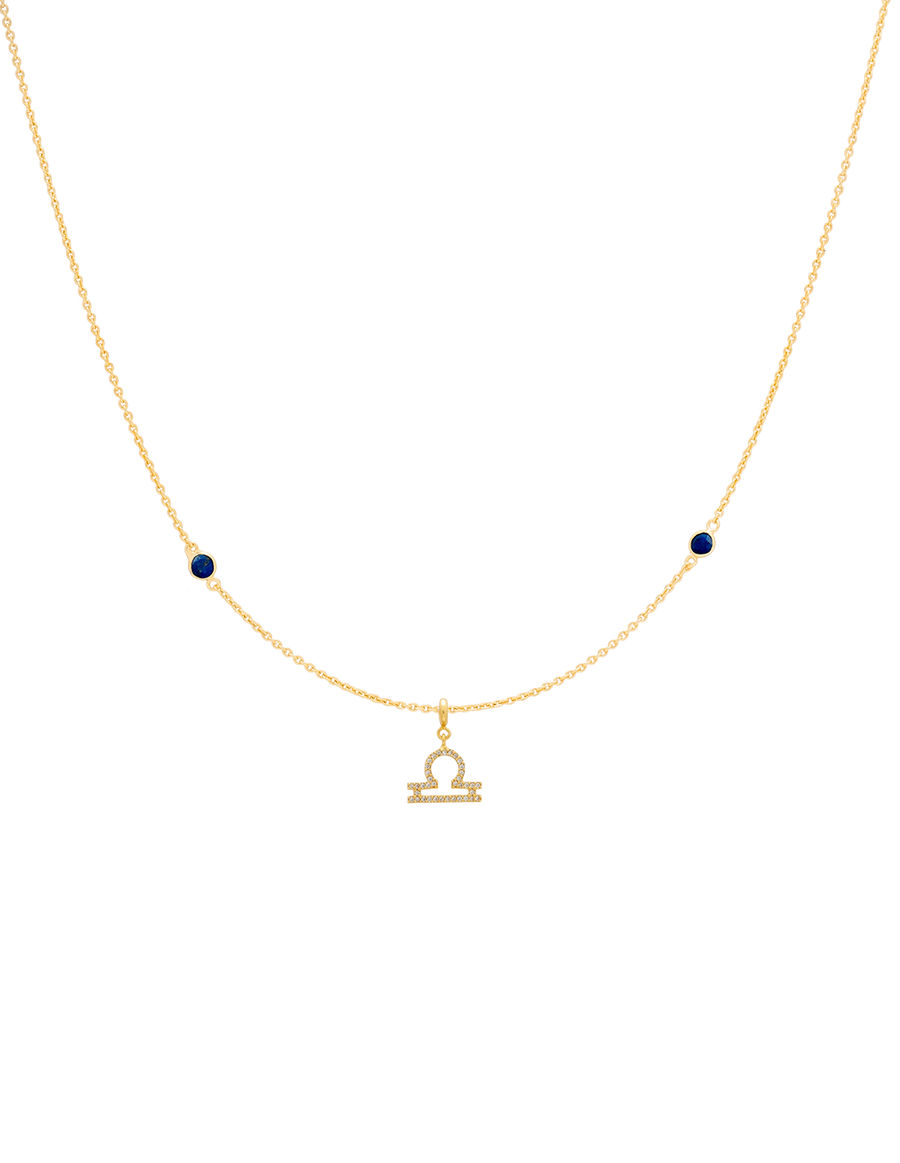 Collar Zodiaco Libra intercambiable de joyeria