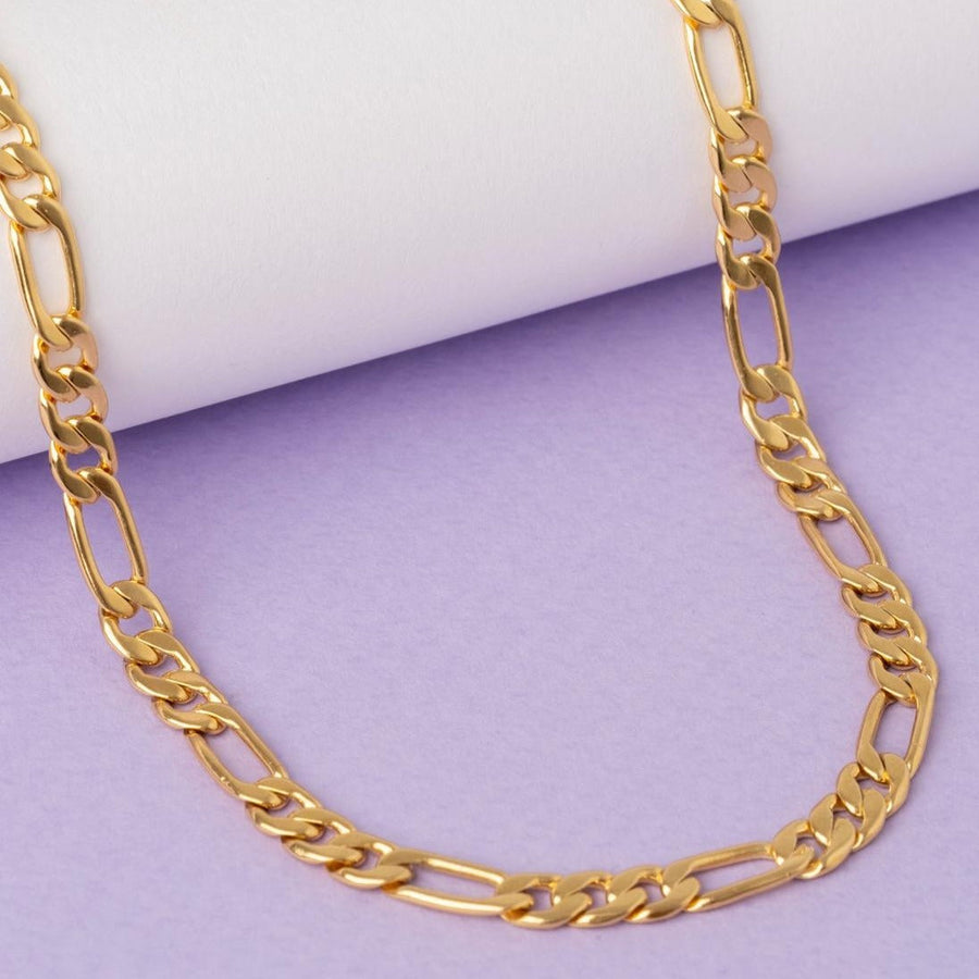collar tipo cadena fina eslabones