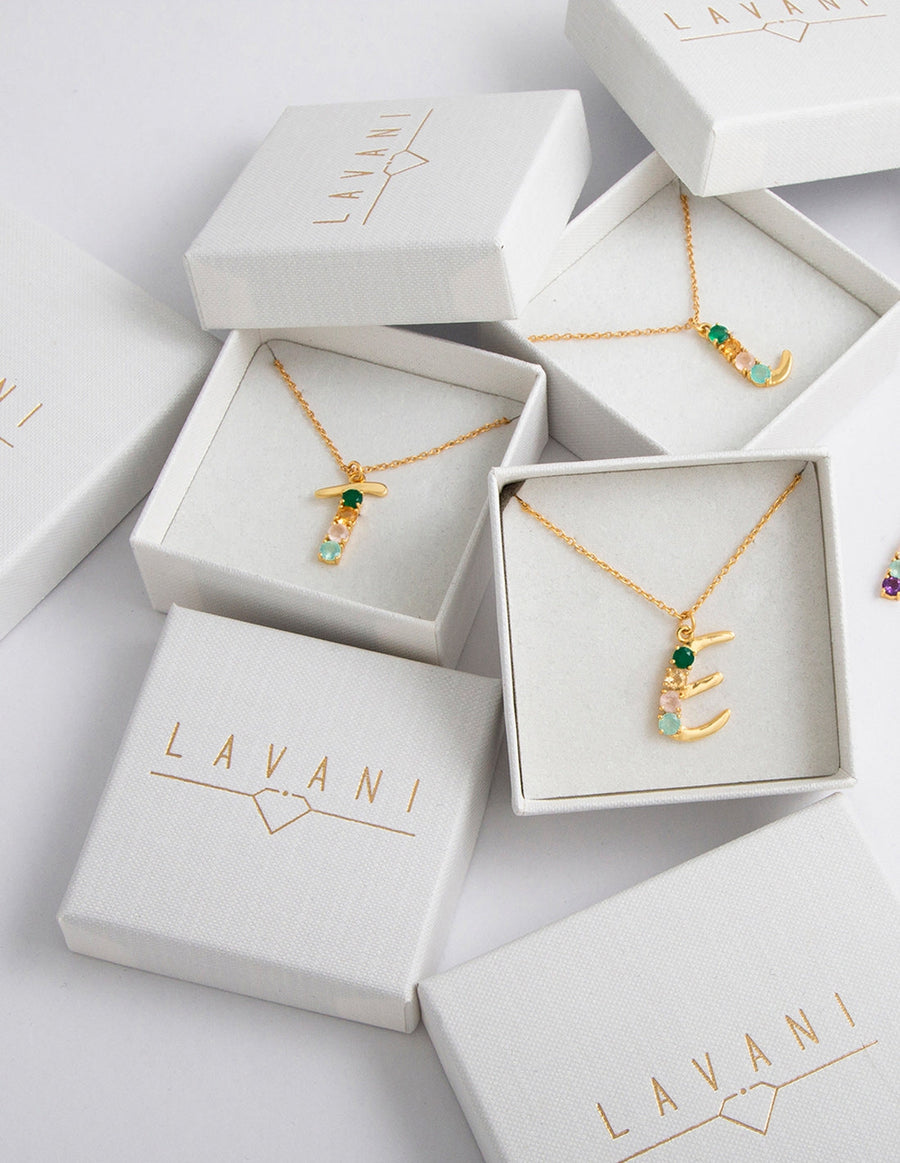 Initial L Pendant