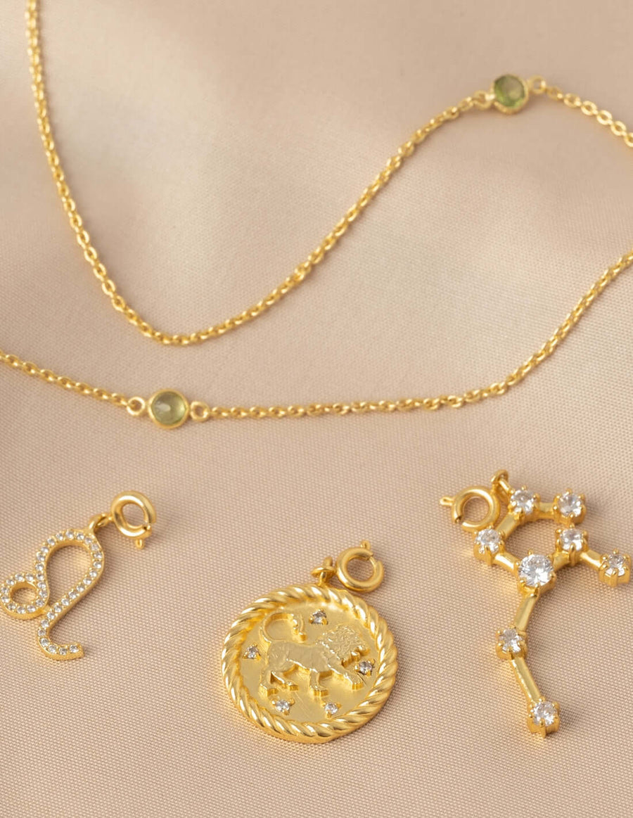 Leeuw Zodiac Charm