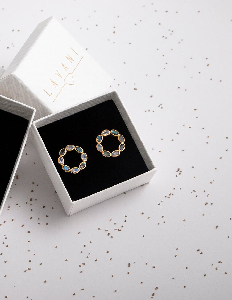 boucles d'oreilles de karma