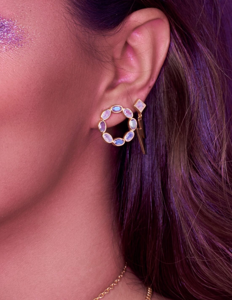 boucles d'oreilles de karma
