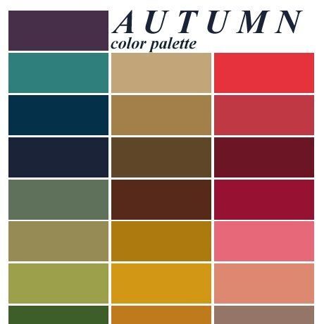 colorimetría otoño