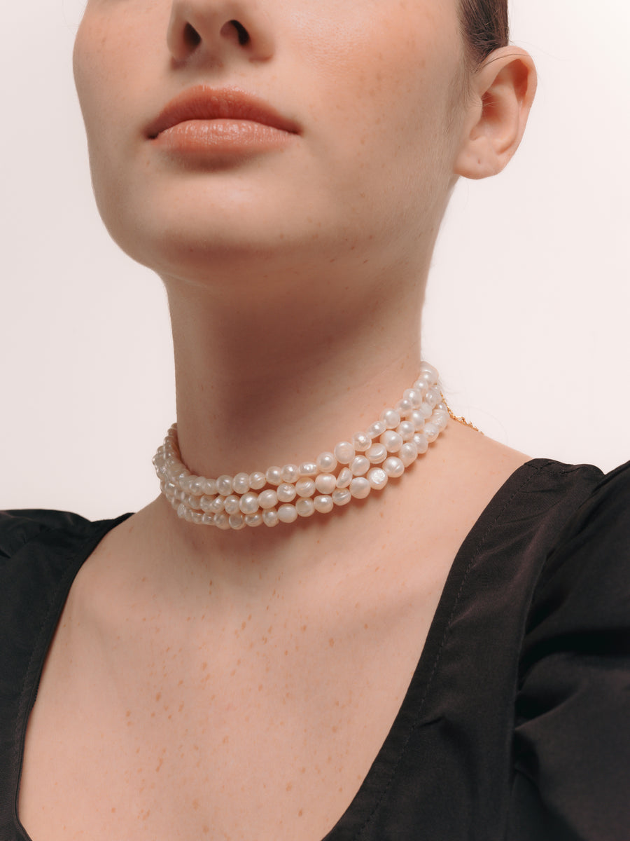 Choker Mizu Perlas