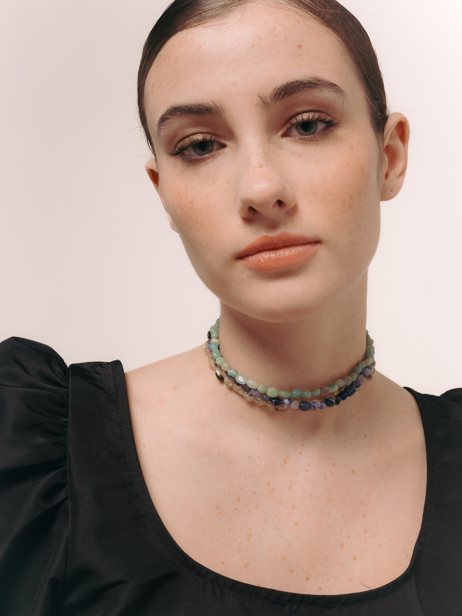 Choker Mizu Azul