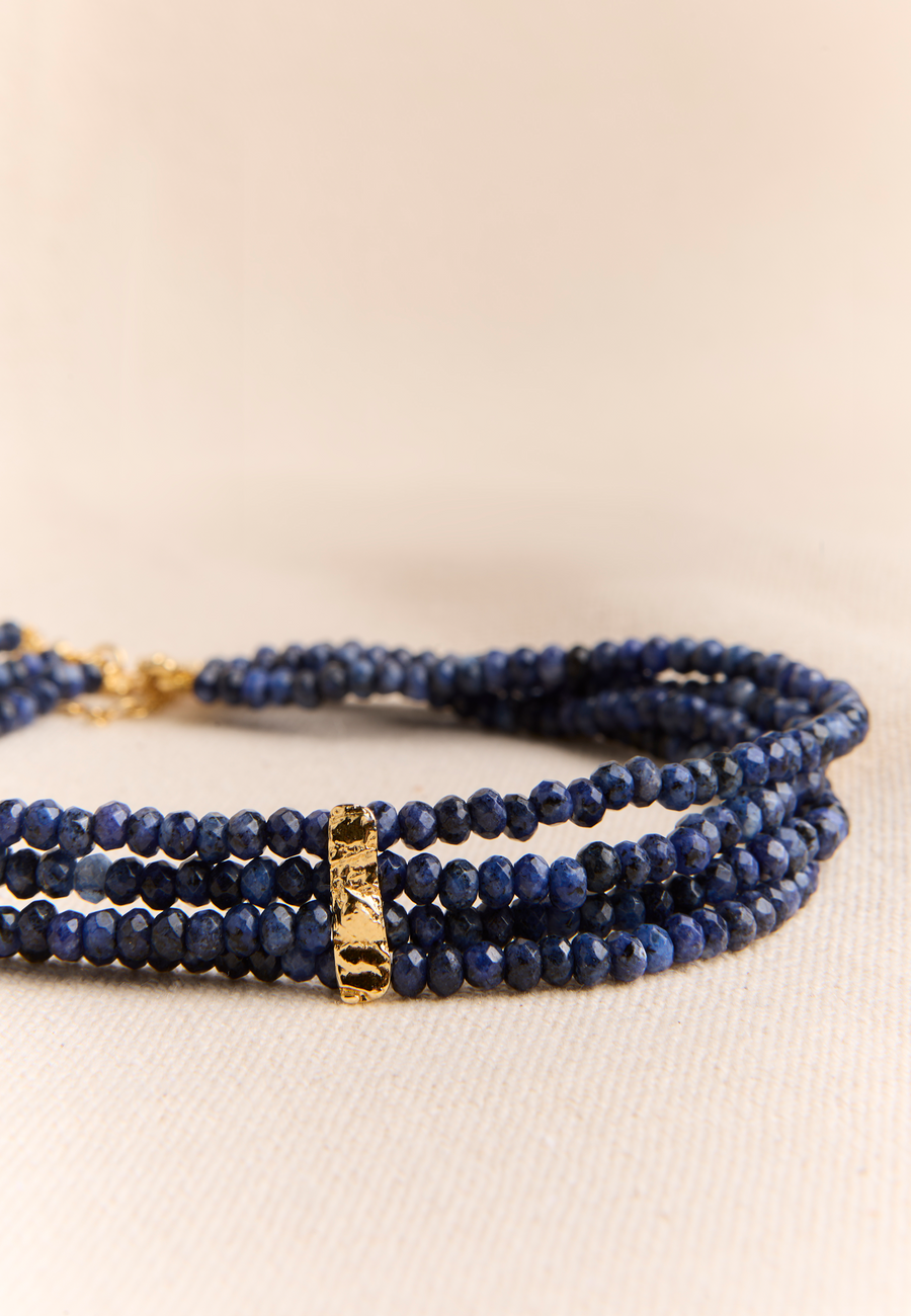 Liliana Blauwe Choker