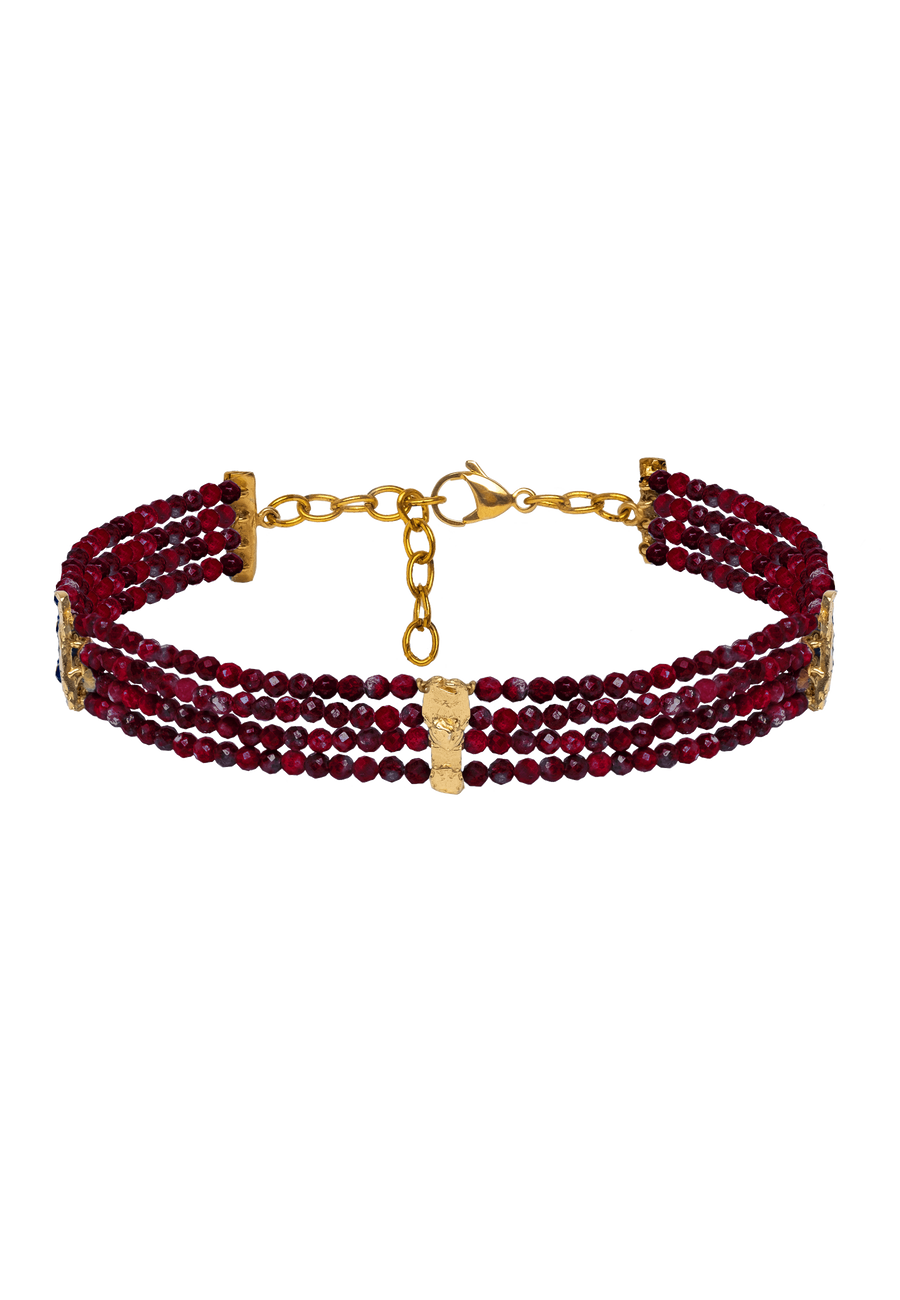 Liliana Blauwe Choker