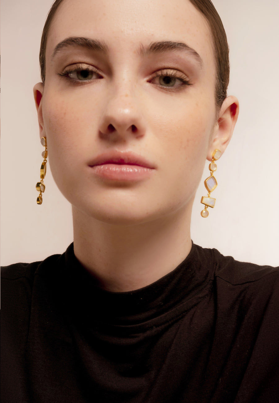 Boucles d'oreilles Thelma White