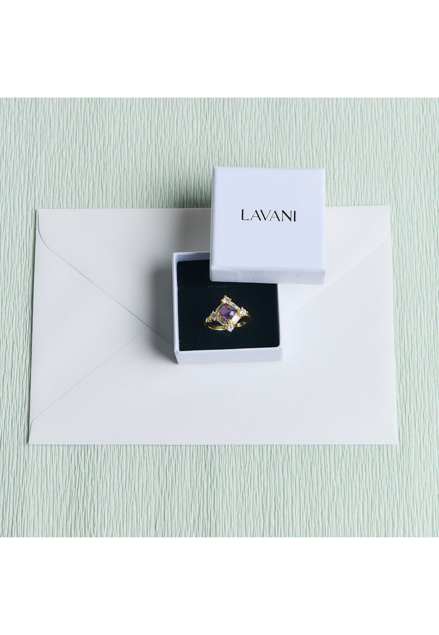 Anillo Polaris Morado