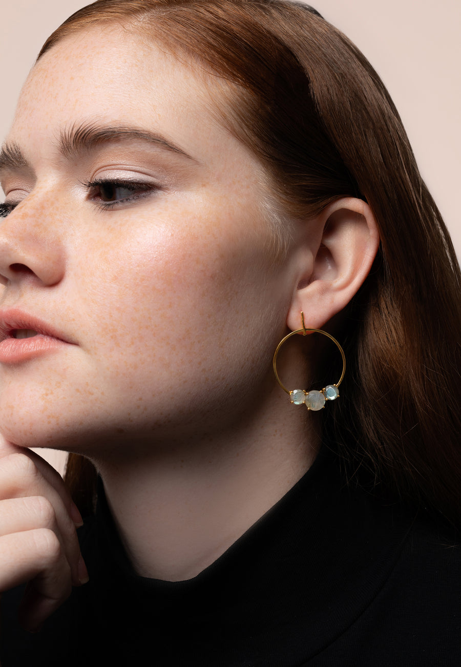 Moonlight Gray Earrings