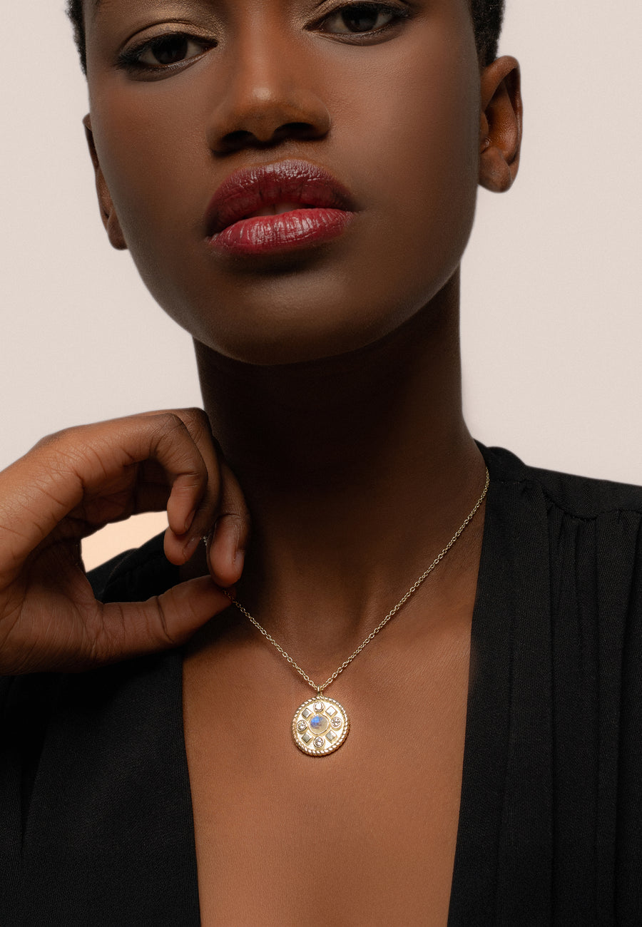 Colgante Itzia Plata