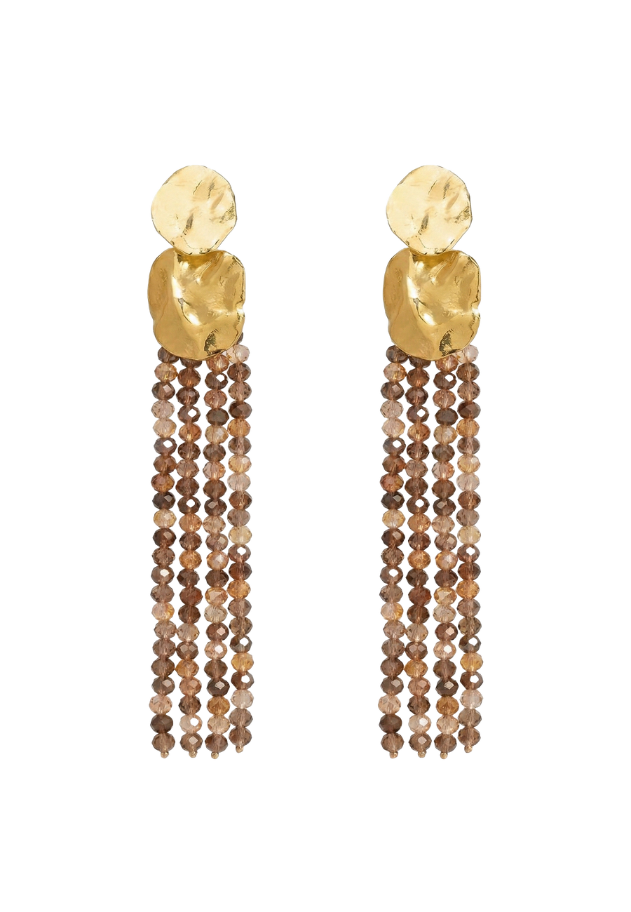 Pendientes Liliana Ágata Marrón