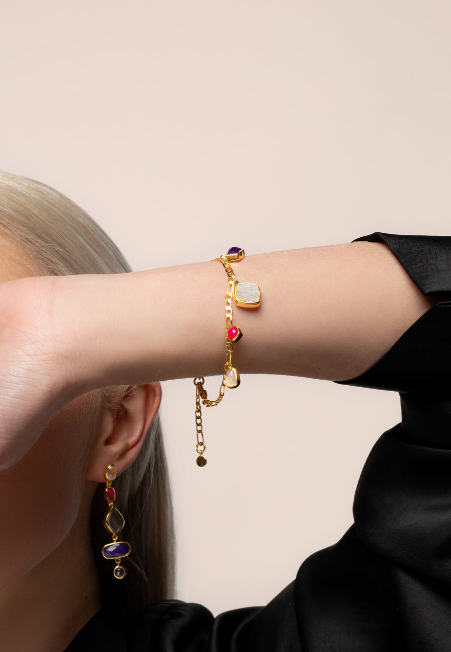 Pulsera Thelma Rosa