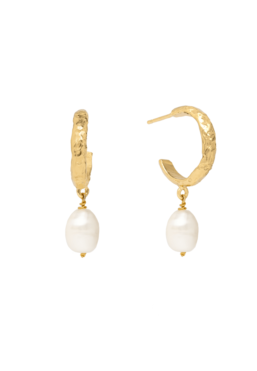 Pendientes de aro 29 mm de Acero Inox 201x2 - Perles & Co