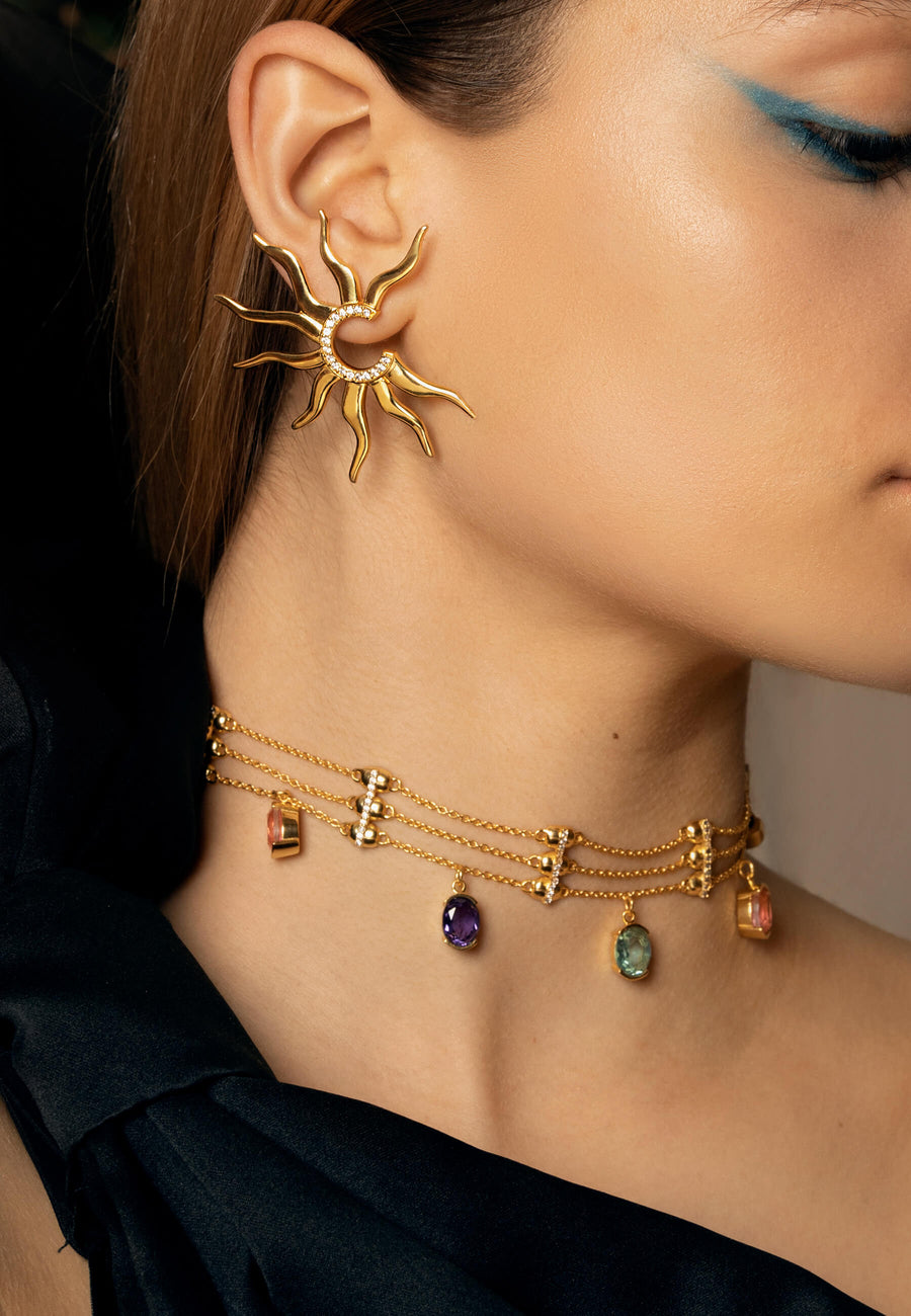 The Empress Multi-chain Choker | LAVANI Jewels