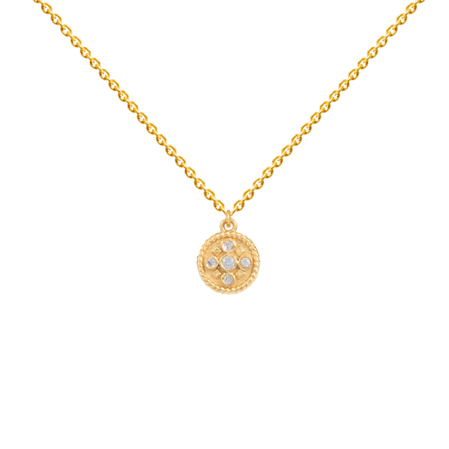 Colgante de monedas Itzia Mini dorado de Lavani Jewels