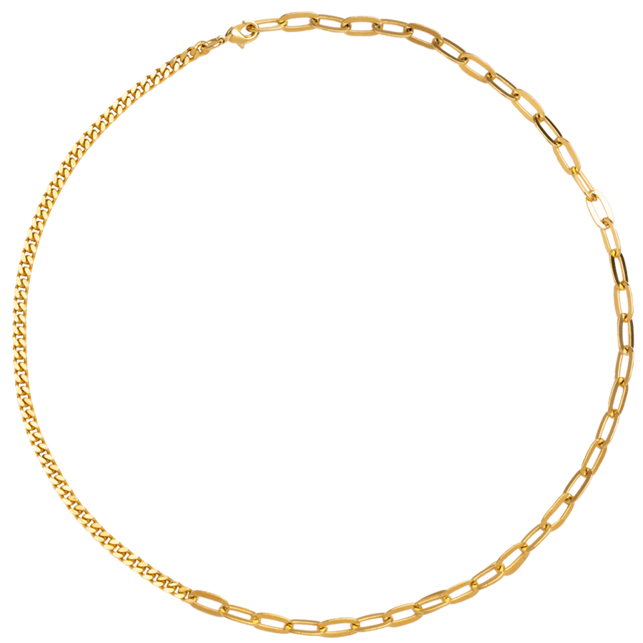 Collar de cadena dorado de Lavani Jewels