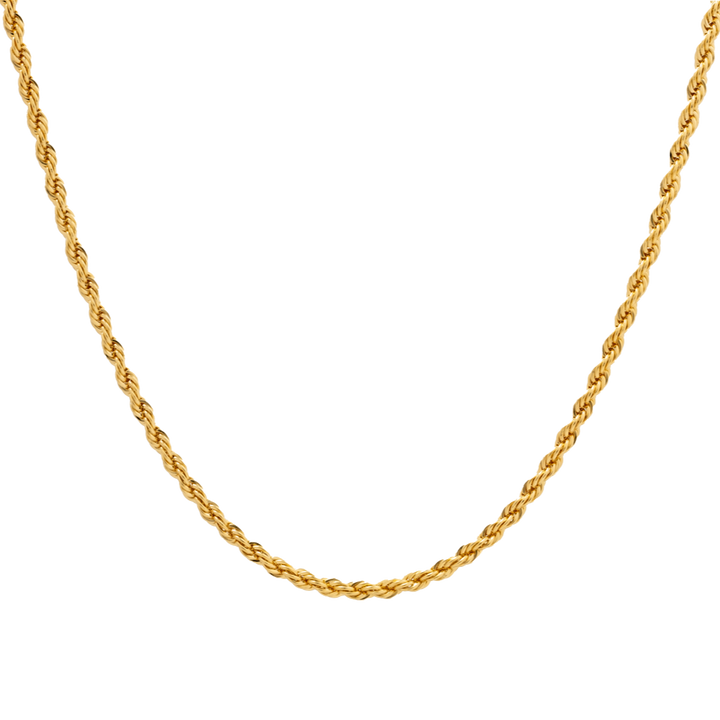 Collar Rope Short dorado de cadena de Lavani Jewels