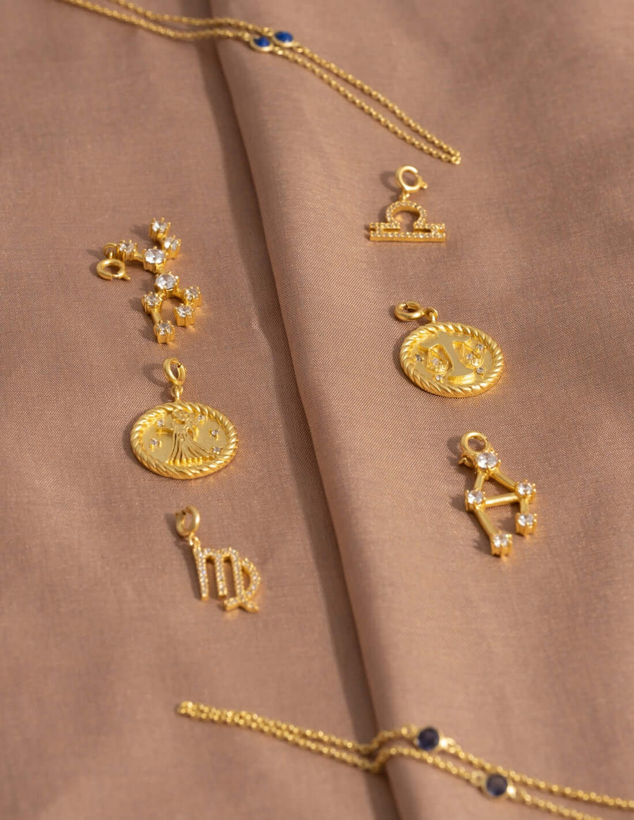 Triple Zodiac Libra Necklace